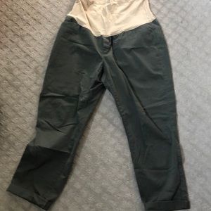 Gap maternity chinos